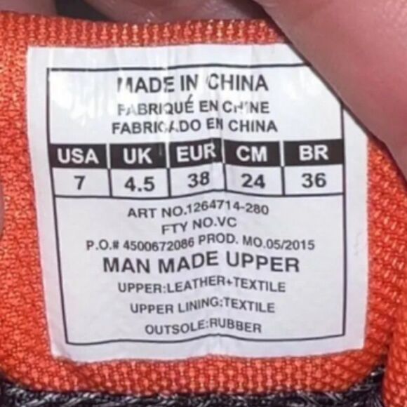 Under Armour Tabor Ridge Hiking Boots Beige/Orange 1264714-280 Women's 7 - Picture 9 of 10